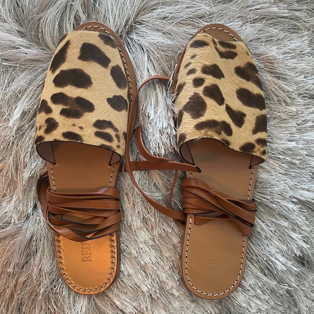 NWT RED Valentino Peep Toe Sandals